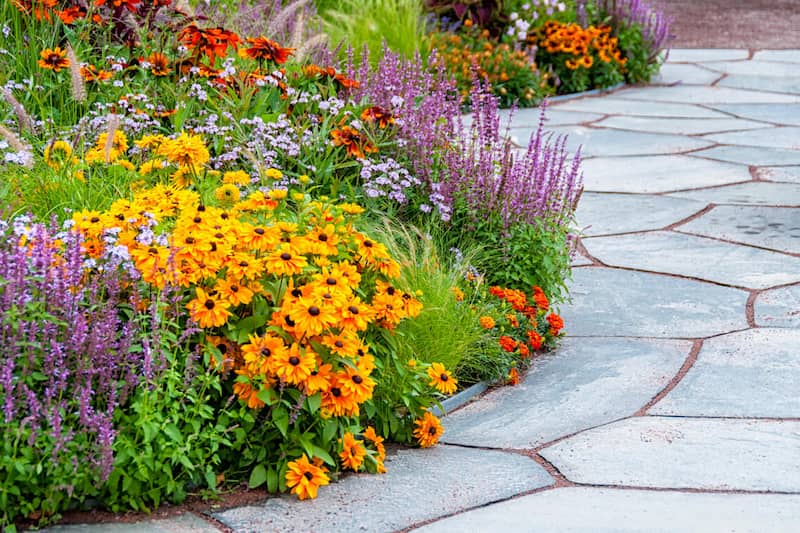 flower and shrub landscaping in gloucester county