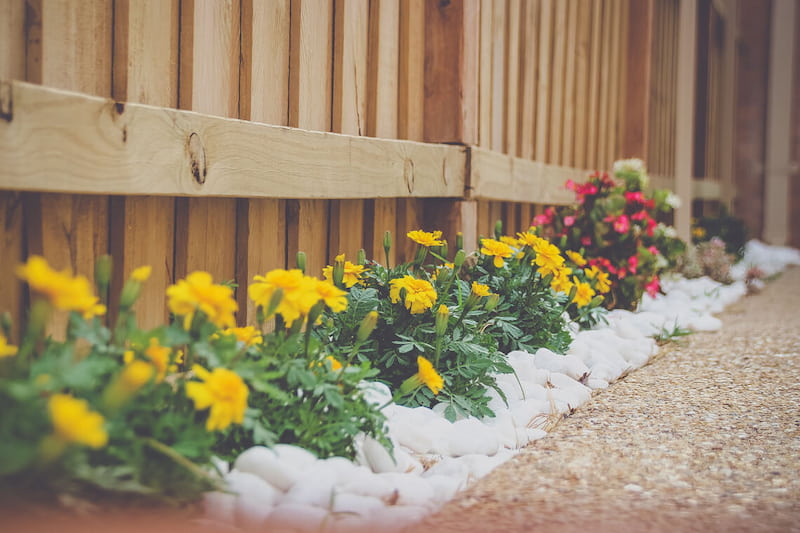 flower landscaping in salem county