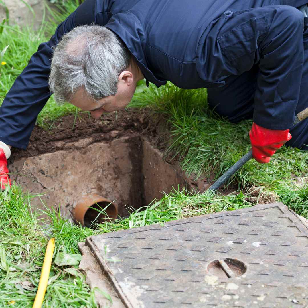 back yard drainage system