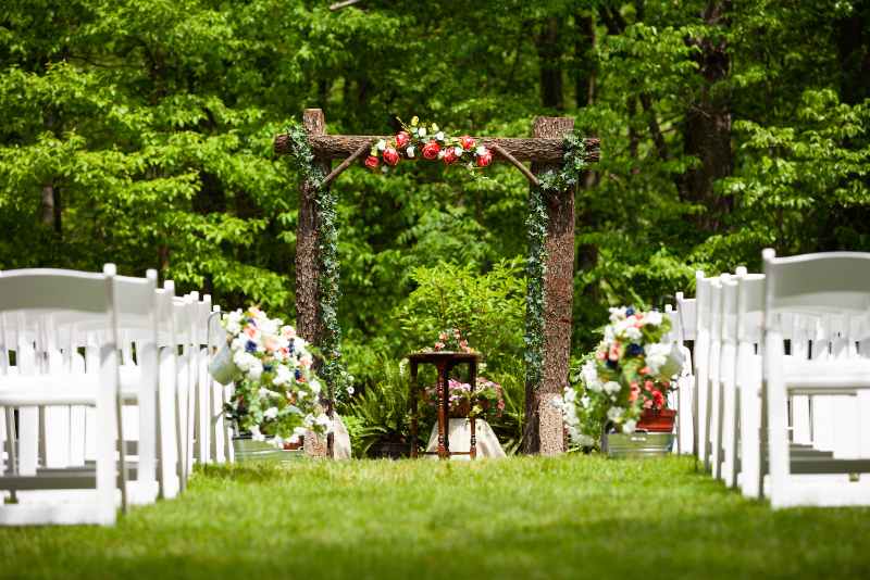 outdoor wedding