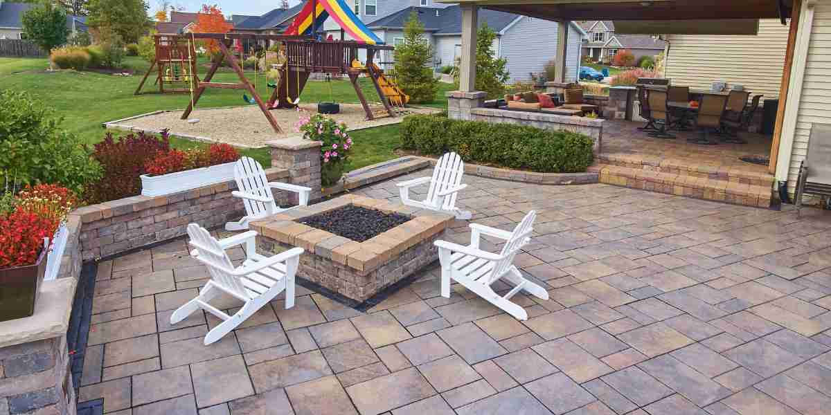 stone patio