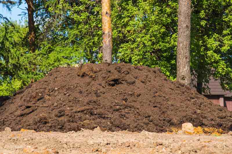 dirt pile for commercial properties