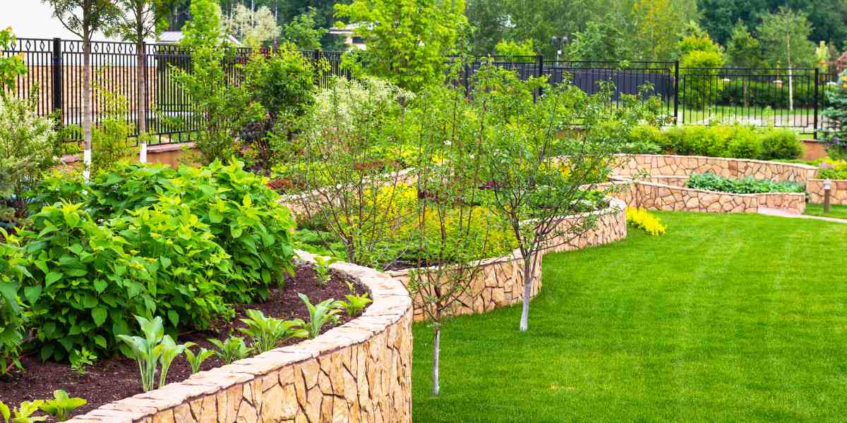 tiered landscaping