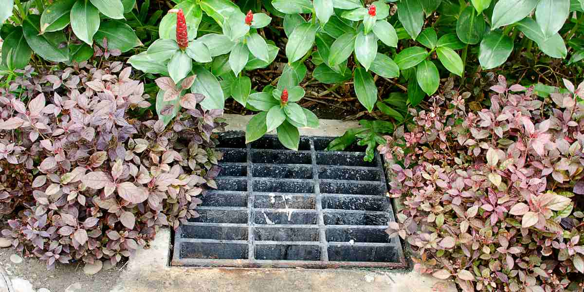 metal french drain